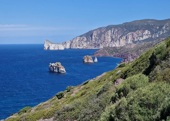 Oasi Blu Monolocale Vista Mare Апартаменты Nebida