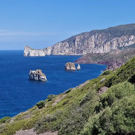 Oasi Blu Monolocale Vista Mare Appartamento Nebida